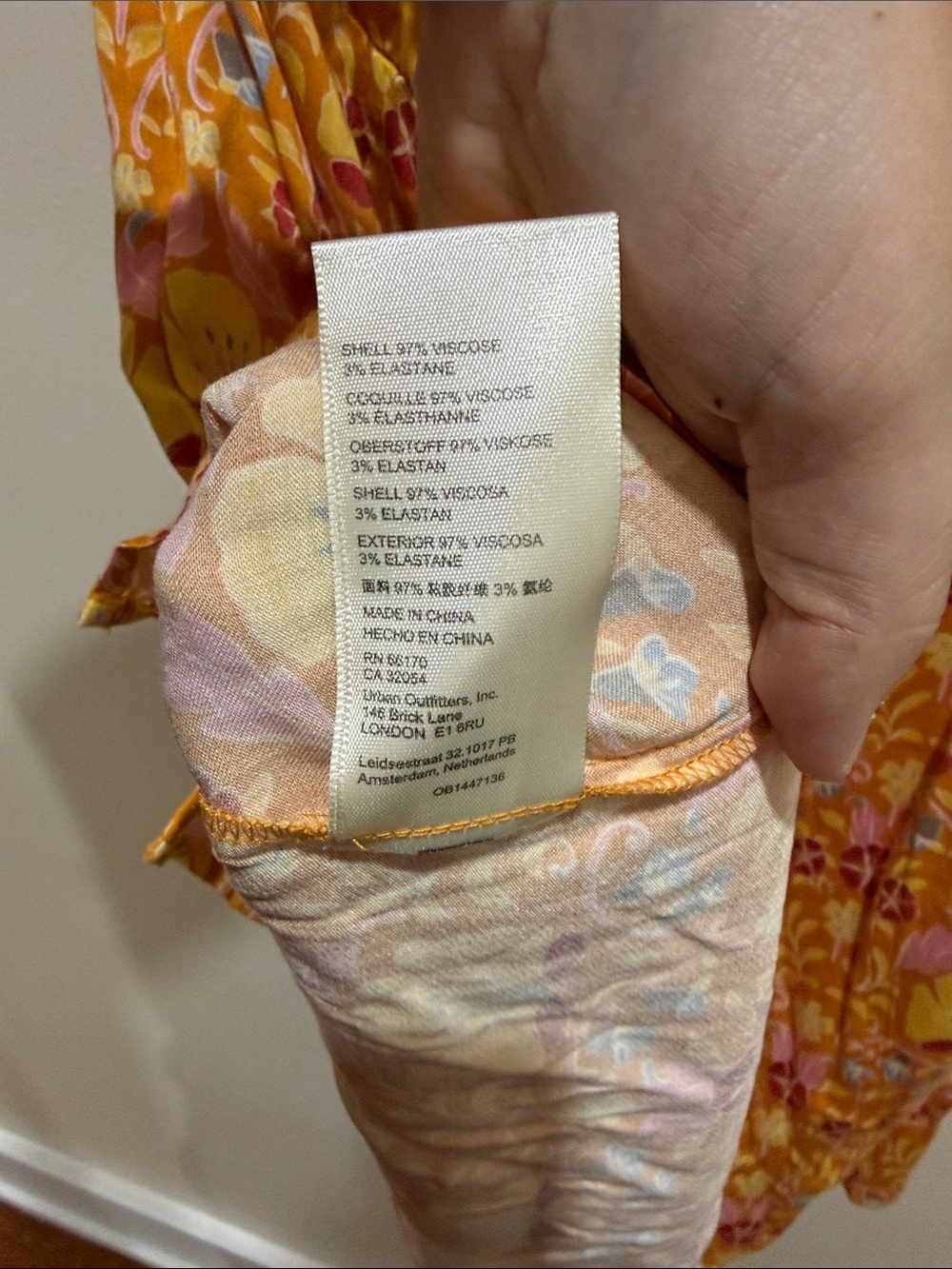 NWOT Free People Sasha Mini Dress in Sunshine Combo Yellow Floral Halter Dress - Picture 7 of 8